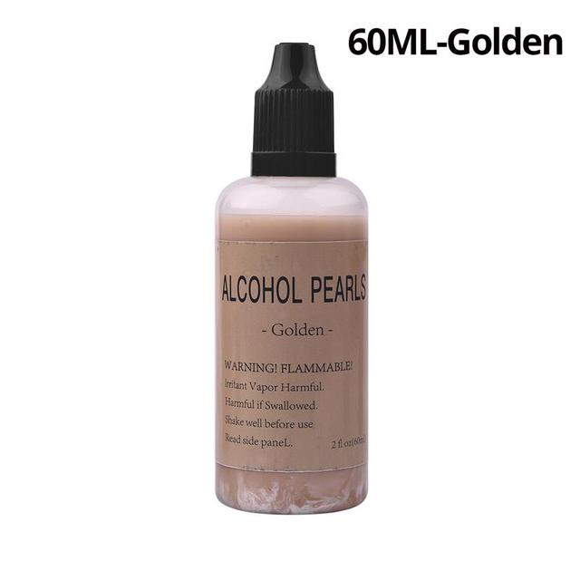 10ml/15ml/60ml Metallic Art Ink Alcohol Resin Pigment Diffusion Liquid For DIY UV Epoxy Resin Jewelry Making Resin Crafts