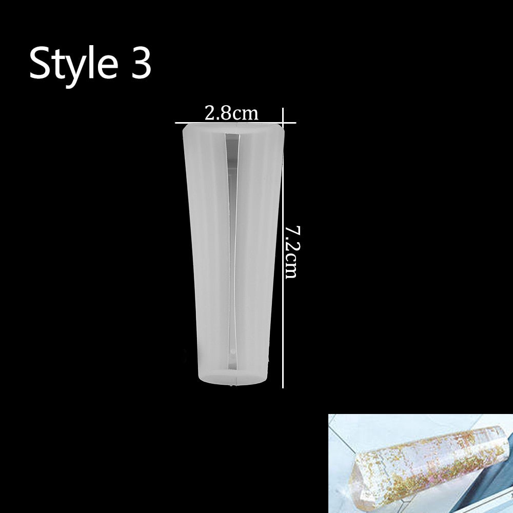 1pcs DIY Crystal Pendulum Epoxy Resin Molds Necklace Pendant UV Resin Transparent Silicone Mould For Jewelry Finding Making Tool