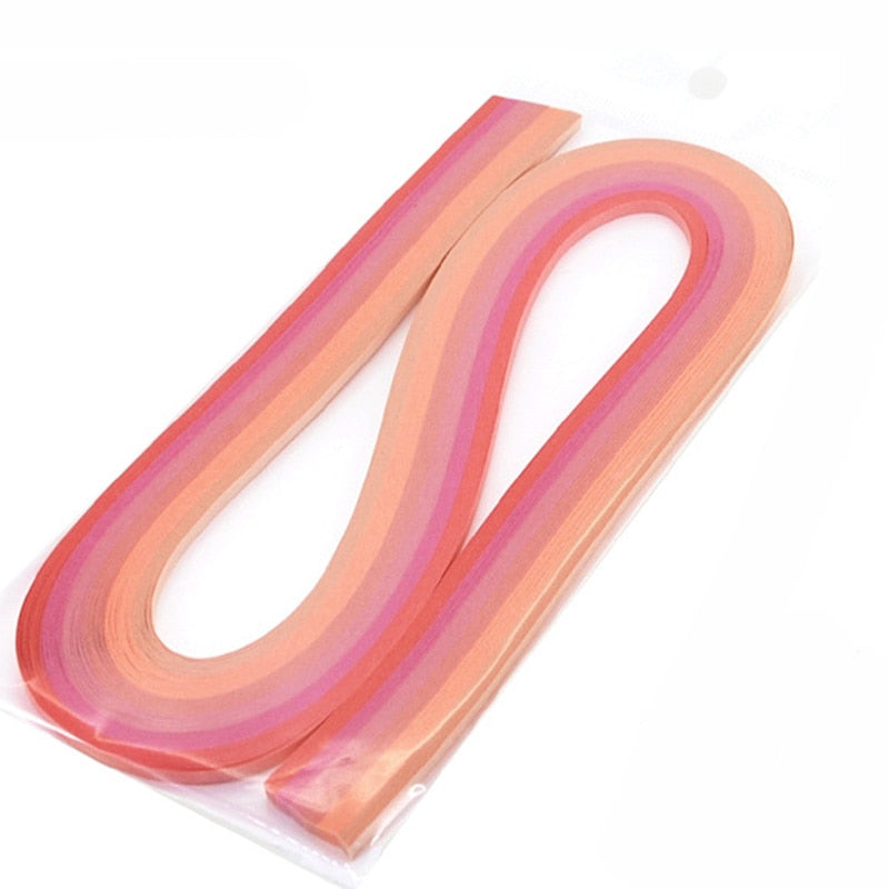 5mm 120 Strips Craft Paper Quilling PaperOrigami DIY Art Hand Made Scrapbooking Artwork Home Party Decor Supplies Tools