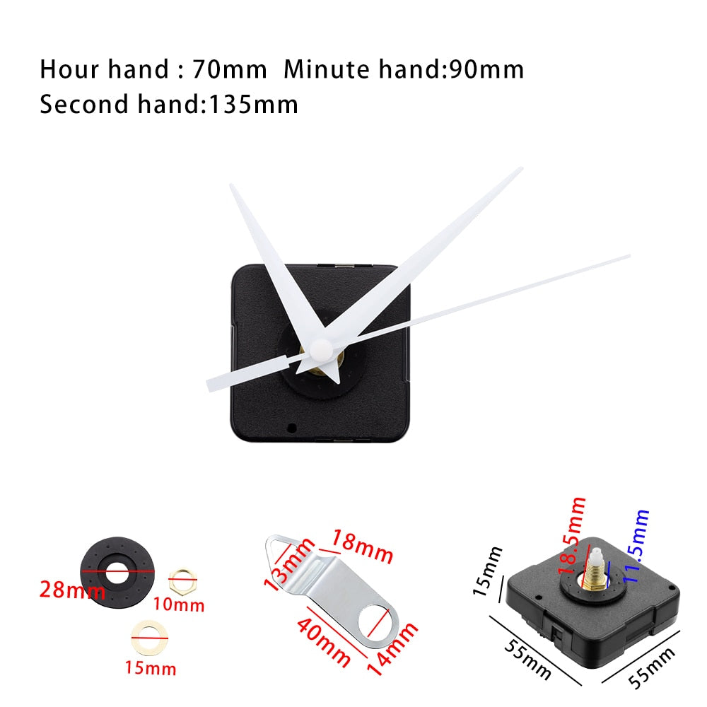 1pcs Arabic Numerals Clock Silicone Mold Handmade Crafts Clock Epoxy Resin Molds For DIY Jewelry Making Finding Tools Supplies