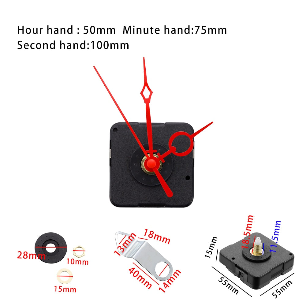 1pcs Arabic Numerals Clock Silicone Mold Handmade Crafts Clock Epoxy Resin Molds For DIY Jewelry Making Finding Tools Supplies