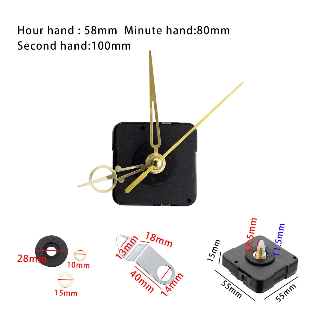 1pcs Arabic Numerals Clock Silicone Mold Handmade Crafts Clock Epoxy Resin Molds For DIY Jewelry Making Finding Tools Supplies