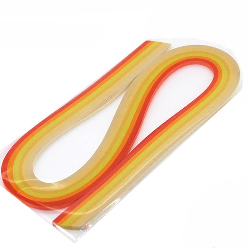 5mm 120 Strips Craft Paper Quilling PaperOrigami DIY Art Hand Made Scrapbooking Artwork Home Party Decor Supplies Tools