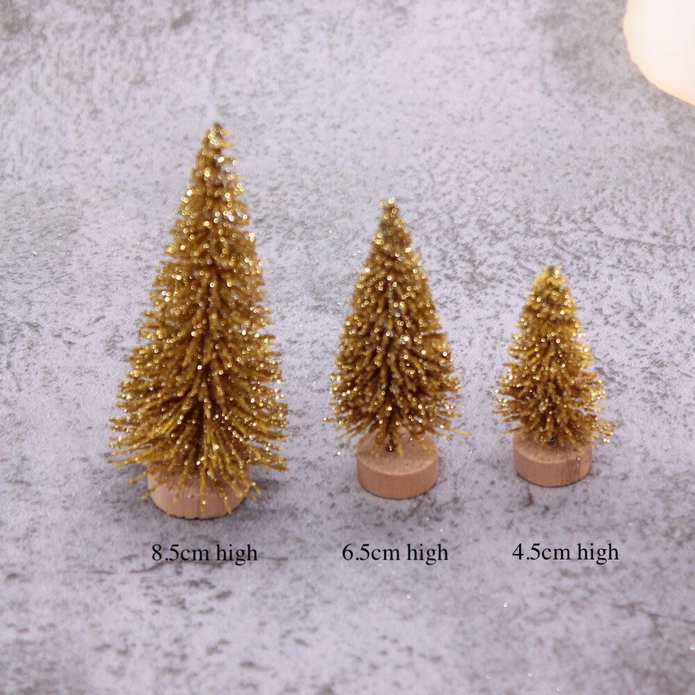 KSCRAFT Mixed Sizes Christmas Trees for Christmas DIY Craft Home Decoration Supplies Mixed Medium Art