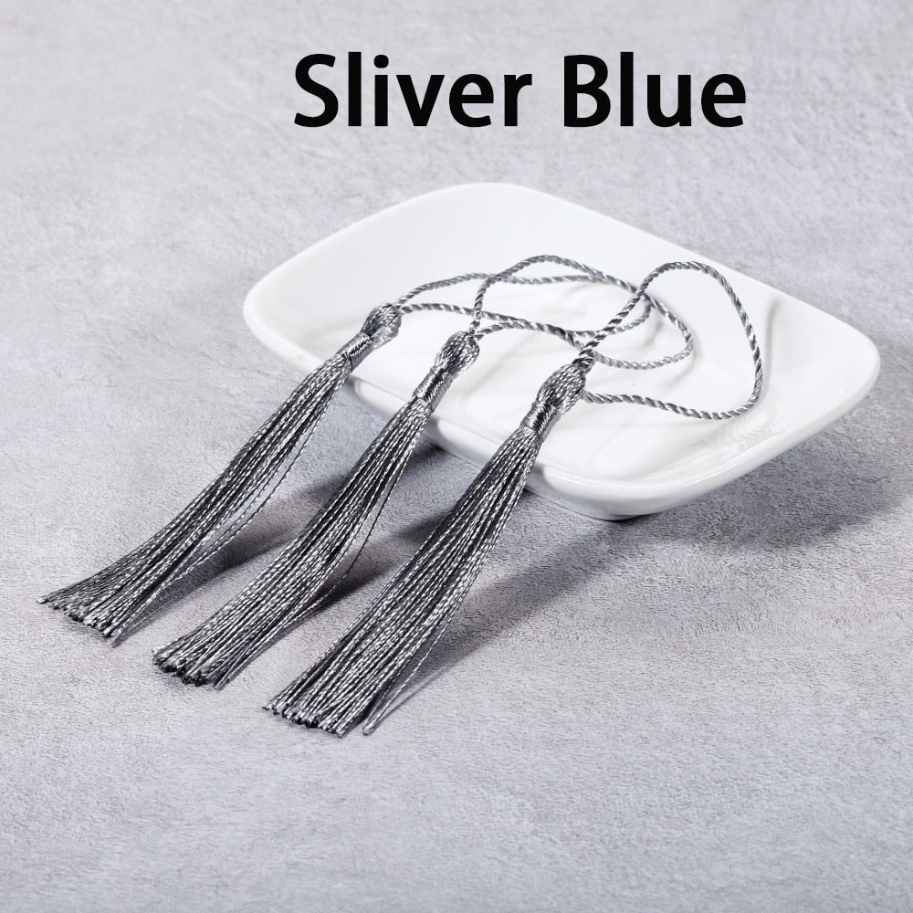 10-30Pcs 70mm Hanging Rope Silk Tassel Fringe For DIY Key Chain Earring Hooks Pendant Jewelry Making Finding Supplie Accessories