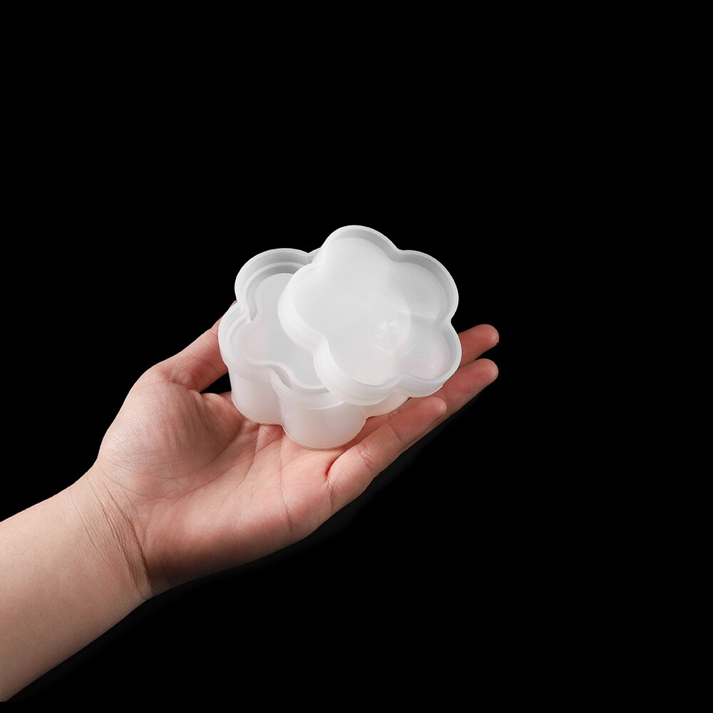 1Pcs Storage Box Silicone Molds Crystal Gift Box Epoxy Resin Mold Heart Flower Box Mould For DIY Craft Jewelry Making Supplies