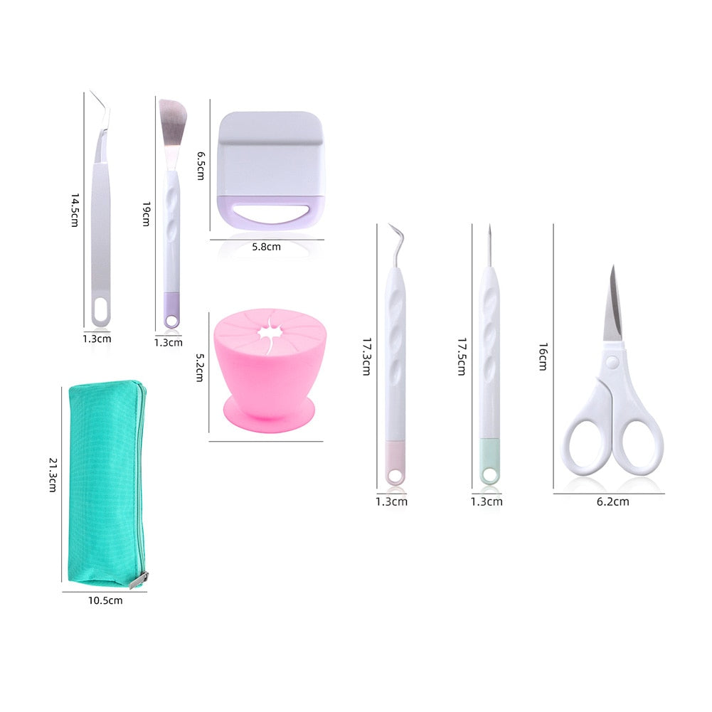 DIY Cardstock Craft Kit Vinyl Weeding Tools Weeder Scraper Silhouette Cameo Tools for Cricut Maker Cricut Machine Accessories