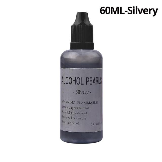 10ml/15ml/60ml Metallic Art Ink Alcohol Resin Pigment Diffusion Liquid For DIY UV Epoxy Resin Jewelry Making Resin Crafts