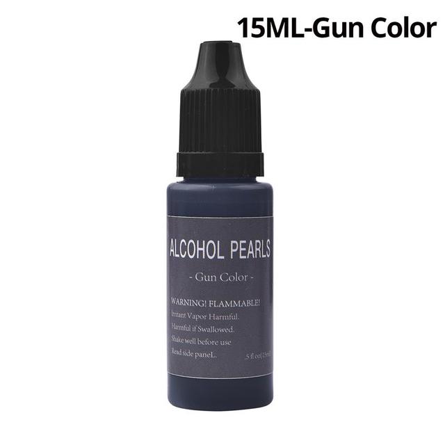 10ml/15ml/60ml Metallic Art Ink Alcohol Resin Pigment Diffusion Liquid For DIY UV Epoxy Resin Jewelry Making Resin Crafts