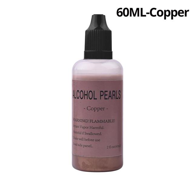 10ml/15ml/60ml Metallic Art Ink Alcohol Resin Pigment Diffusion Liquid For DIY UV Epoxy Resin Jewelry Making Resin Crafts