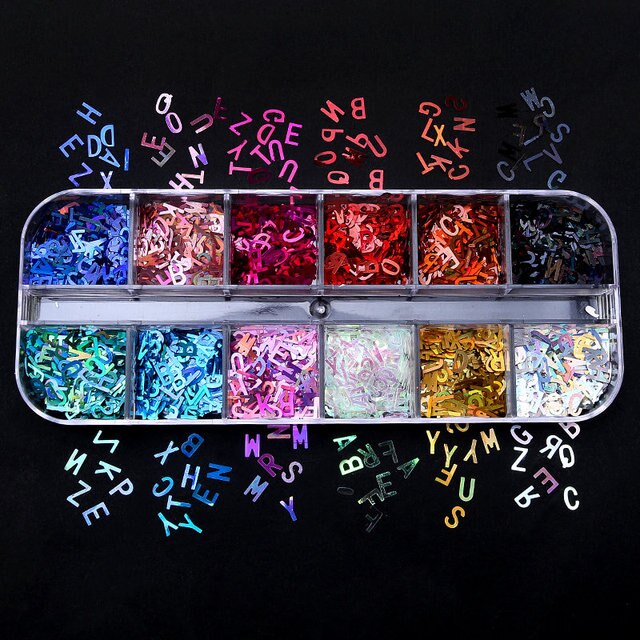 Epoxy Filling Set Sparkling Epoxy Resin Glitter Powder Heart Star Micro Beads Nail Art Sequins For Jewelry Making Craft DIY