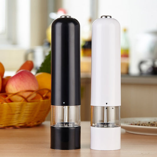 Battery Operated Salt and Pepper Grinder,  Adjustable Coarseness, Electronic Ceramic Core Shakers