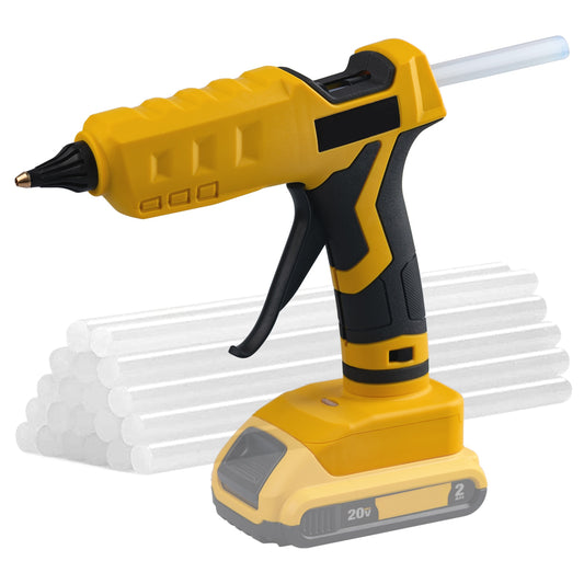 Cordless Hot Glue Gun for Dewalt 18V 20V max Battery 무선 글루건 use 11mm Glue Sticks for Arts&Crafts&DIY Electric Heat Repair Tool