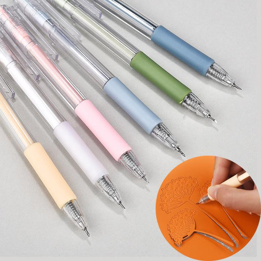 5/6Pcs Paper Cut Knife Pen Refill Set Art Utility Knife Scrapbooking Cutting Tool Precision Sticker Washi Tape Cutter DIY Craft
