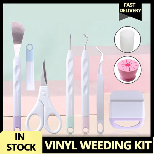 Portable Silhouette Cameo Vinyl Weeding Tools Kit Cameo Letters DIY Craft Tools Set For Cricut Machine Accessories Hot