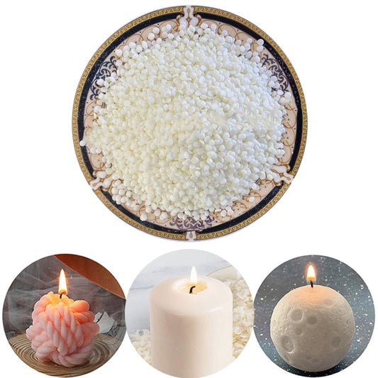 Candle Wax Natural Soy Wax For DIY Candle Making Supplies Waxed Candles Wicks Material Handmade Gift Candle Wax 50g/100g